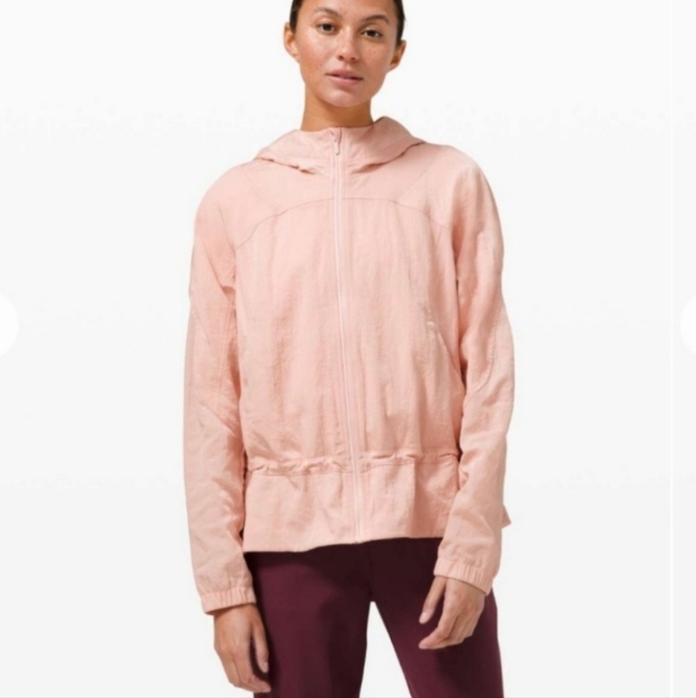 Lululemon Pink Ready To Go Jacket